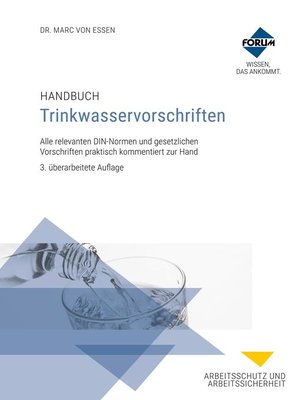 cover image of Handbuch Trinkwasservorschriften